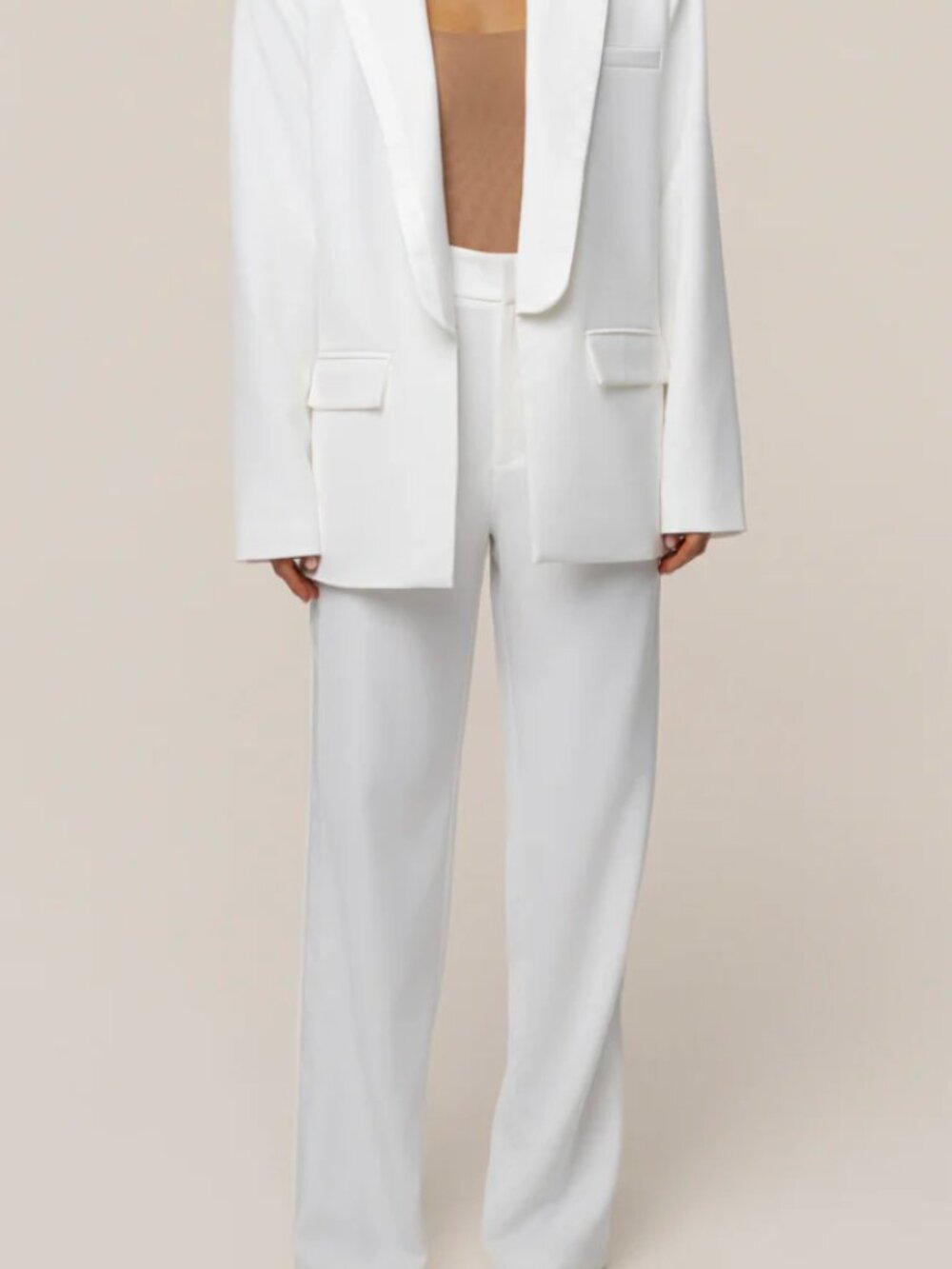 Ivory Suite Life Woven Pant